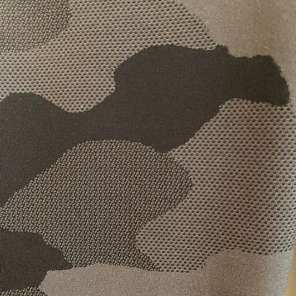 Two Pair Aerie Camouflage Leggings: blue and black - Picture 6 of 8